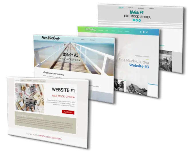Free Mock up websites 