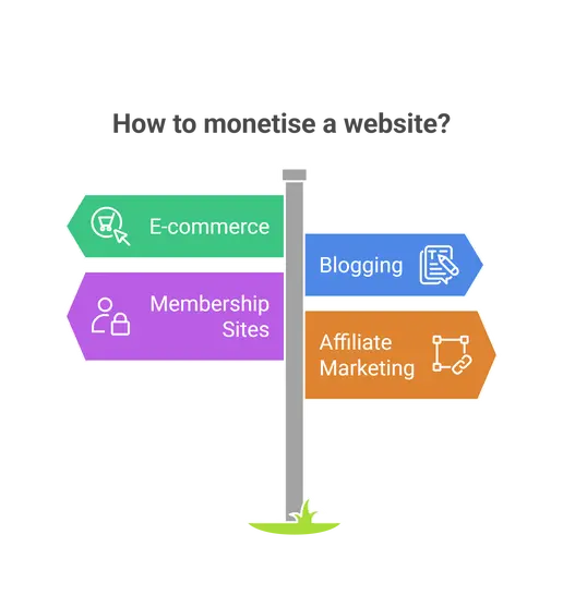 How to monetise a website