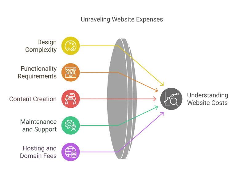 Unravelling website expenses