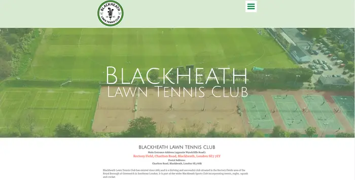 Blackheath LTC website